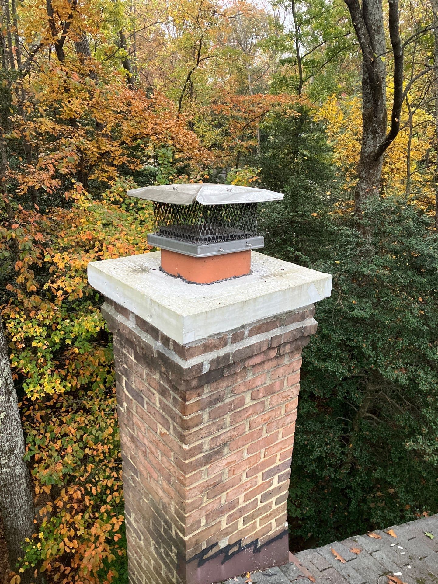 Exterior chimney assessment